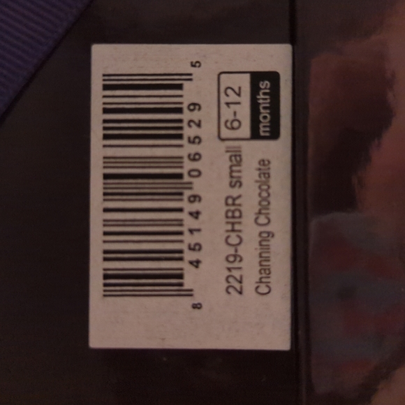 NIB pediped Originals Boys 'Channing' Infant Crib Shoe Brown, Small 6-12 months - Picture 9 of 10